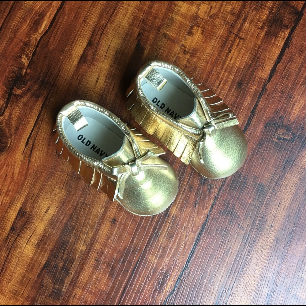New w/o tags Old Navy baby moccasins
